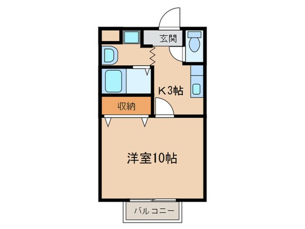 エスペランサ宮地の物件間取画像